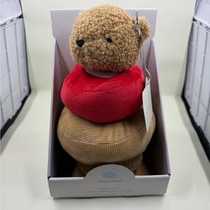 Cloud Island Plush Toy with Tan Accents